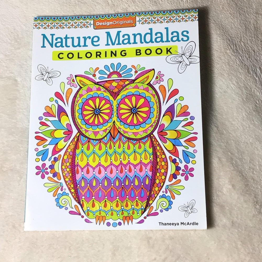 Design Originals Nature Mandalas Coloring Book